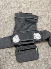 Ethan & Emma Universal Baby Stroller Organizer with Insulated Cup Holders Black