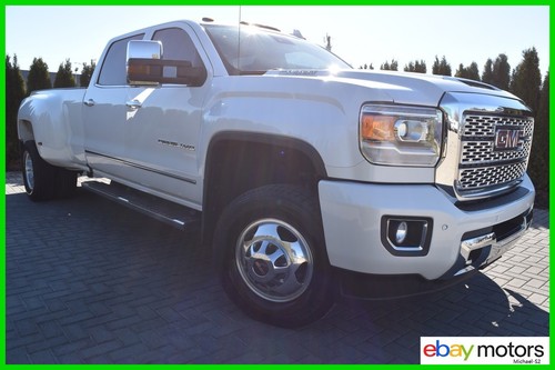 2018 GMC Sierra 3500 4X4 DUALLY DIESEL 3500HD DENALI-EDITION(ONE FULL TON)