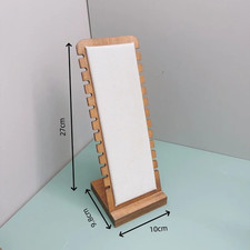 1PC, Bamboo Vertical Jewelry Necklace Display Stand, Suitable for Jewelry Displa