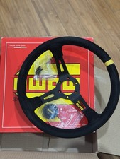Momo Steering Wheel Mod 08 Black Suede 350mm R190835s