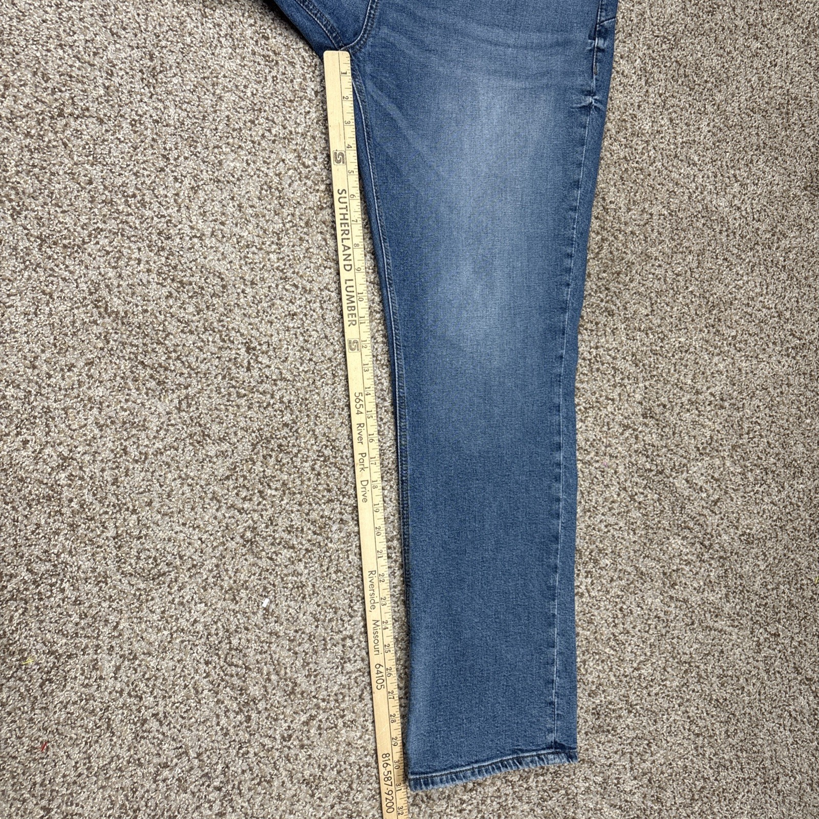 MENS SEVEN 7 JEANS THE ULTIMATE CLASSIC STRAIGHT 40x32 Fits 40 X 31 - View 9