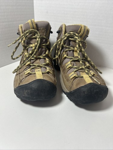 KEEN Voyageur Mid Women Sz 8 Vented Hiking Boots Brown Outdoor. - Picture 3 of 12
