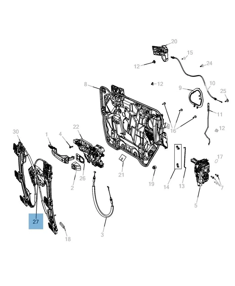 Fits Dodge Journey Electric Window Motor Front Left 68209825AB - Image 4 of 4