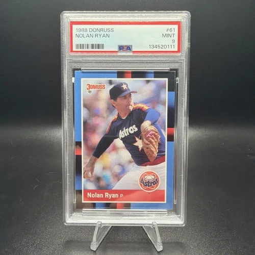 1988 Donruss Nolan Ryan #61 PSA 9