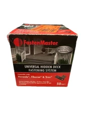 FastenMaster Universal Hidden Deck Fastening System Stainless Steel Screw & Clip