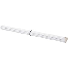 Lincoln Electric Brazing Rods, Flux-Coated Bronze, 1/8in. x 12in.L, 1-Lb. Tube,