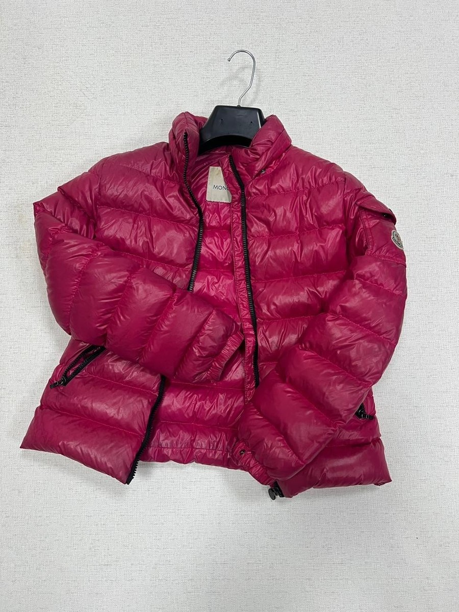 Moncler Kids Pink Puffer Jacket – Size 12 Years – Lightweight Down