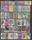 US United States Stamp Packet Lot of 42 Stamps off paper USA Collection used