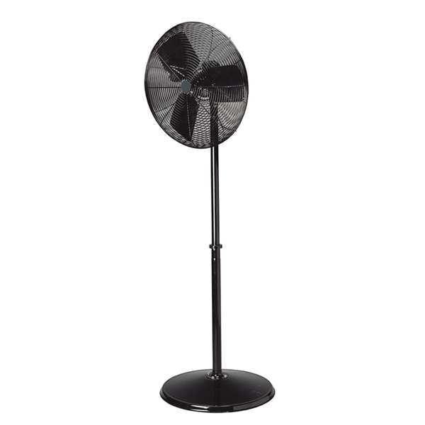 Dayton 2Ly97b Light Duty Industrial Fan, Pedestal Mount, 24 In Blade Dia, 115V,