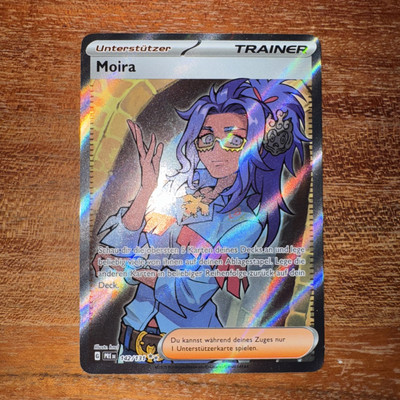Pokemon Karte Moira 142/131 Prismatische Entwicklungen Deutsch Near Mint Trainer