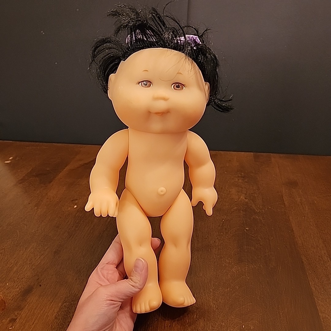 1990年製 ビーチボーイズ マスコットベア Cabbage Patch Kids Hard Body Asian Grow Hair Pigtails Mattel 1995