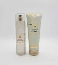 Bath & Body Works Infinite Radiance Body Mist & Hydrating Body Cream Set of 2