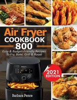 Air Fryer Cookbook Barbara Pence Taschenbuch Kartoniert / Broschiert Englisch
