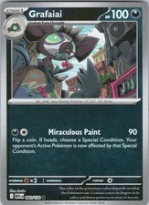 Grafaiai #92/132 (Reverse Holo) (LP) ME01: Mega Evolution MEG Pokemon