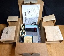 Vintage Weller WTCP TC202 Soldering Station TC201 Iron Stand Box Tested Works