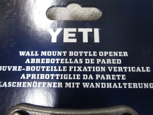 NUOVO YETI Apribottiglie da Parete o Raffreddatore Acciaio Inox ( - Foto 2 di 3