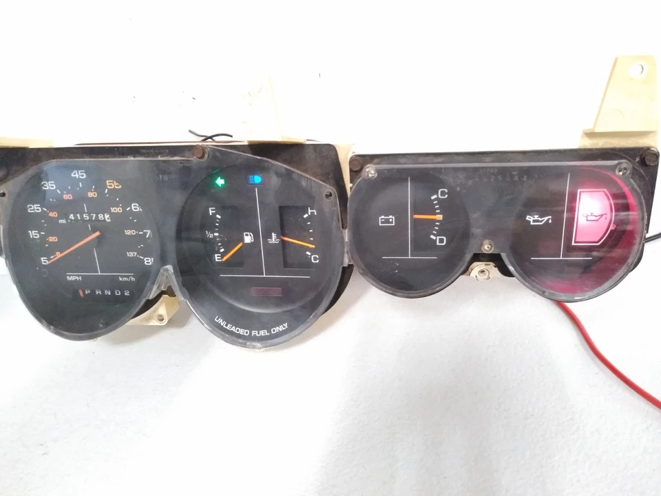 4075105 道奇 1986 年 Ram Van B150 B250 B350 仪表组仪表 H50 — 第 2/4 张图片