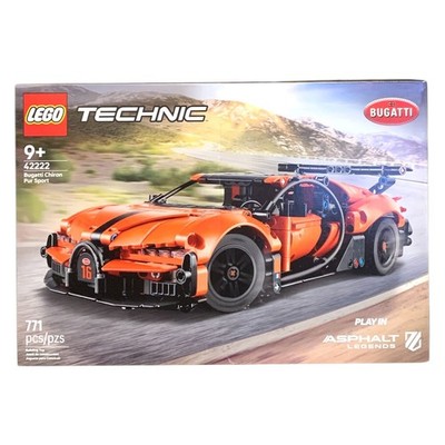 LEGO TECHNIC Bugatti Chiron Pur Sport Hypercar, 42222, 771 Pieces