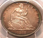 1875-CC Seated Liberty Half Dollar — photo from another recent sale