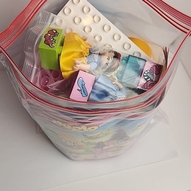 Lego Duplo 10596 Disney Princess Cinderella Skirts Slide Manual, Missing Ariel