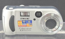 Sony Cyber-shot DSC-P71 3.2MP Digital Camera, Silver Parts Or Repair