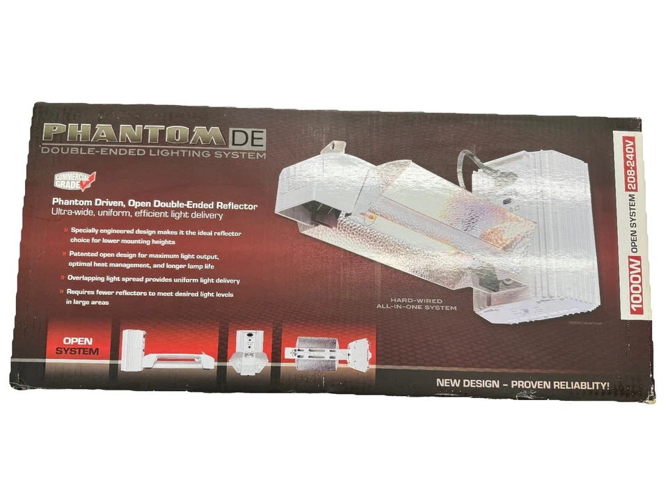Phantom Commercial 1000w DE Open Lighting System W/ USB 208-240v - Image 4 of 4
