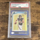 Caleb Williams 2024 Donruss Optic #201 Blue Hyper Rookie PSA 9 Chicago Bears 🔥