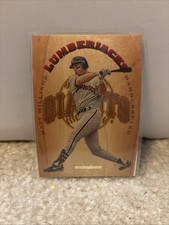 🔥ONLY 5000 MADE!🔥 1995 Leaf Limited Lumberjacks Matt Williams /5000 Real Wood
