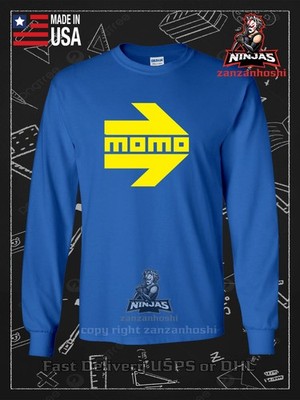 New Tee MOMO Racing Logo Men's Long Sleeve T-Shirt American Size T-Shirt