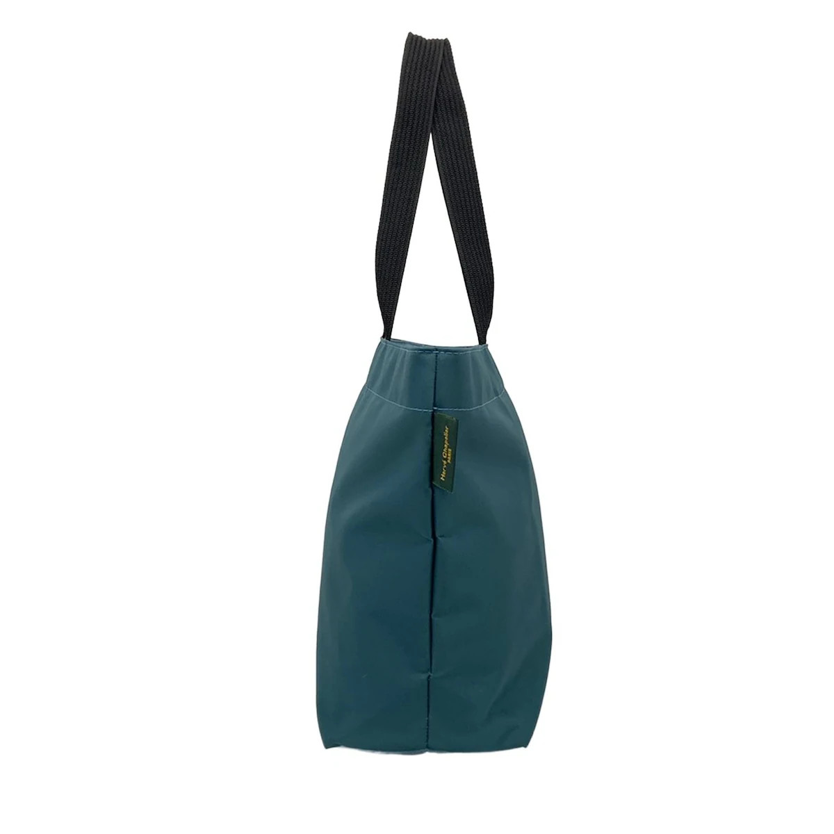 Herve Chapelier Nylon Square Shoulder A4L - Blue Green Cordura
