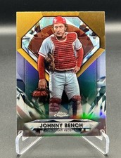 2022 Topps Chrome Update - Diamond Greats Johnny Bench #DCG-10 - Reds