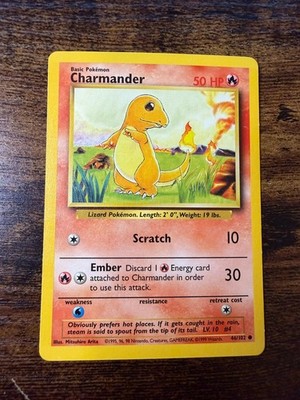 Charmander 046/102 Base Set Regular LP