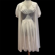 VTG Vanity Fair Peignoir Set Pristine S-M