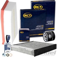 SCT Filter Inspektionspaket Passend FüR Dacia Duster Renault Clio 4 Captur 1