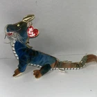 Vintage 2000 TY Beanie Babies Zodiac DRAGON Retired Chinese Dragon Plush