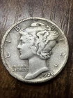 1929-D Mercury Dime - Actual Silver Coin   Same Day Shipping