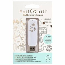 Foil Quill We R Memory Keepers Design Drive: Icons and Words New