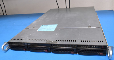 SuperMicro SuperServer 6015B-NT/U Chassis, No Motherboard, No CPU's, All Working