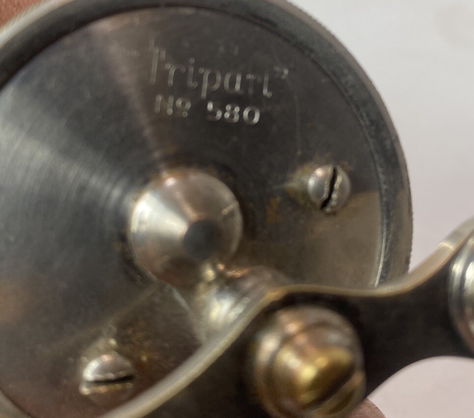 Antique Fishing Reel Meisselbach Tripart 580 1904 Patent Dates | eBay