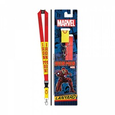 Iron Man Red and Yellow Lanyard Red