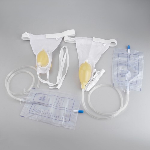 1000ml Reusable Pee Bag Male/Female Bed Urinal Bag Night Drainage Container - Picture 2 of 8