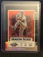 Yu Darvish 2021 Contenders Optic Red Prizm - San Diego Padres
