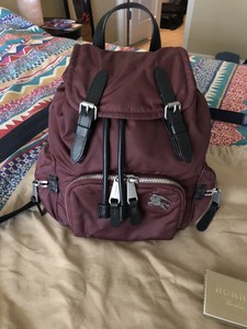 Authentic Burberry Small Rucksack Puffer Nylon Crossbody ...