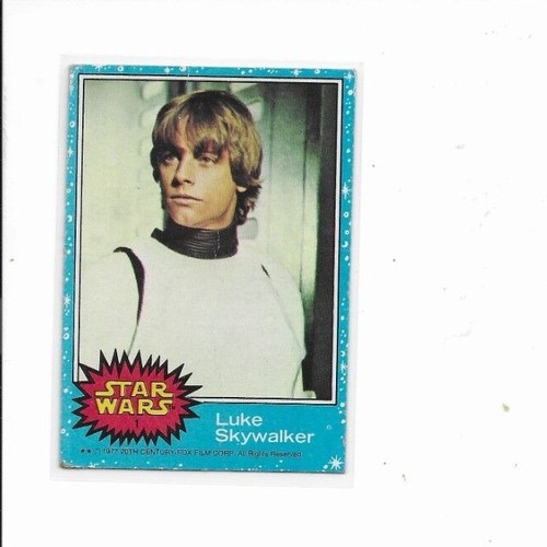 1977 Topps Star Wars Trading Cards Blue Series 1 (You Pick Your Cards