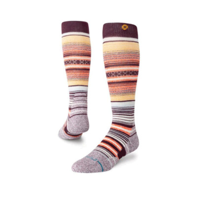 Stance - Curren OTC Snowboard/Ski Socken - Ruby Wine NEU FÜR 2025