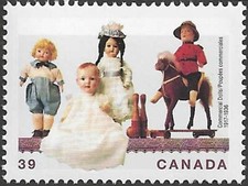 🍁Canada #1276 "Cultural - Dolls" Brand New 1990 Original Pristine Gum