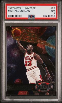 1997 METAL UNIVERSE #23 MICHAEL JORDAN PSA 7 | eBay