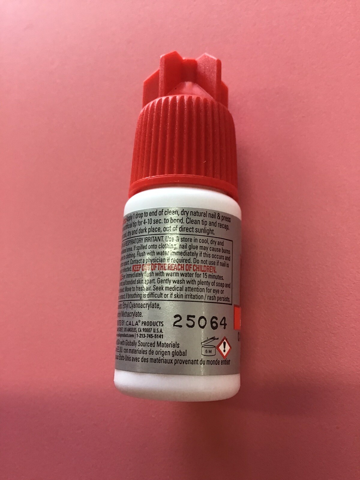 12x Bottles Cala Super Nail Glue Professional Salon Quality 0.1 oz each NEW