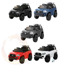 Kids Electric Ride On Car Toyota Tacoma Off Road Jeep Toy Cars Remote 12V