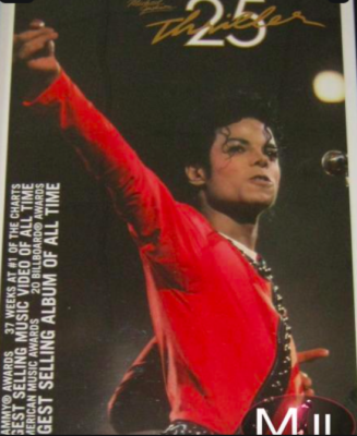 New Michael Jackson 2008 Thriller 25 (Bad Japan Tour Photo) UK